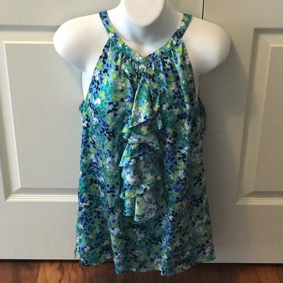 Lilly Pulitzer Tops - EUC ,Lily Pulitzer, halter style floral blouse